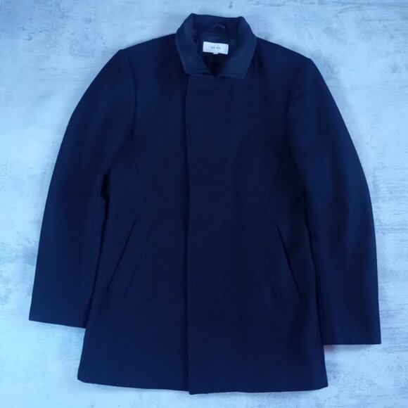 REISS WOOL JACKET BUTTON UP RN114836 14.8.026.20 - Picture 3 of 8